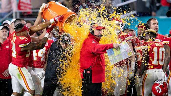 Kansas City Chiefs Andy Reid Gatorade